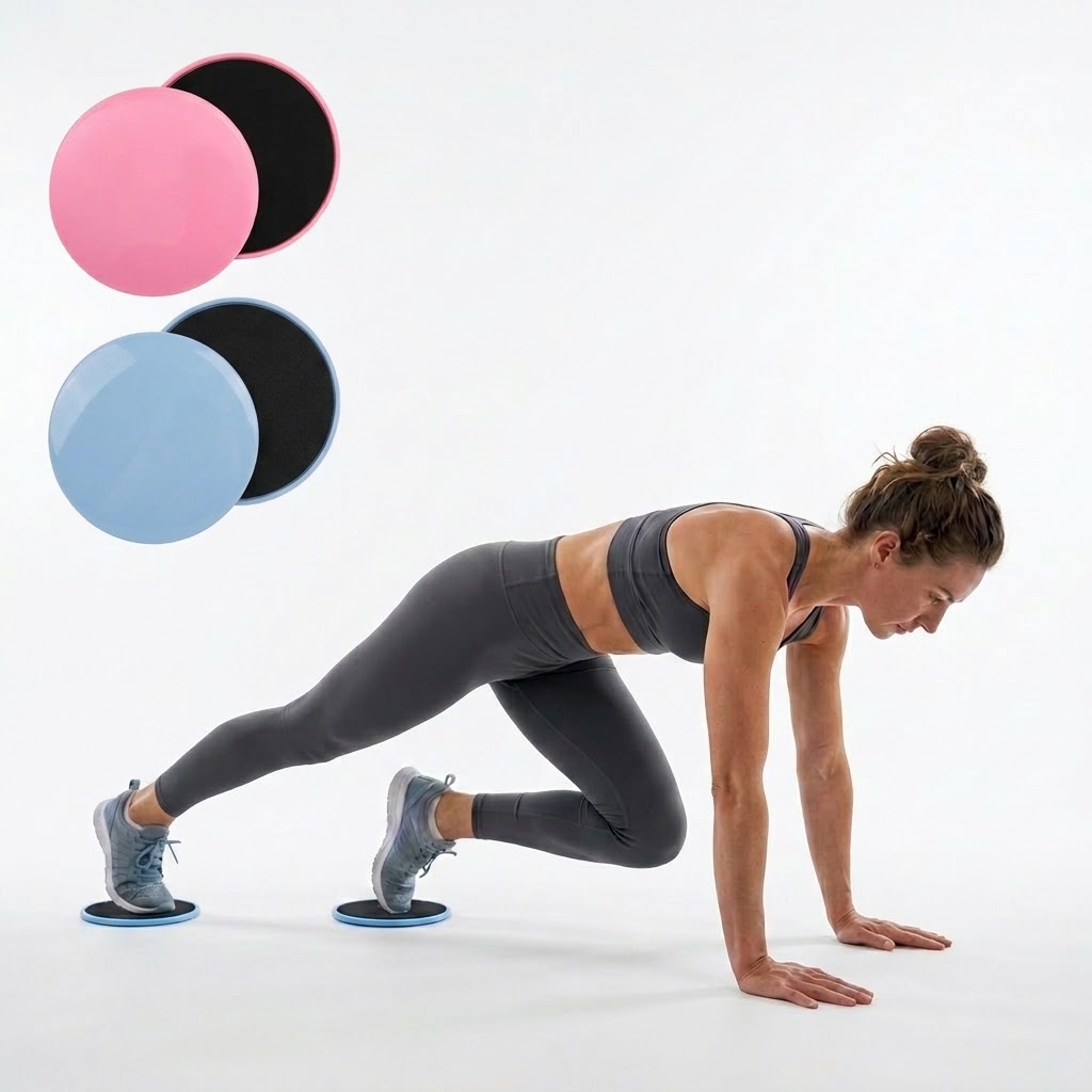 แผ่นสไลด์สำหรับฝึกกล้ามเนื้อแก - Yoga Fitness Training บทวิจารณ์และราคา