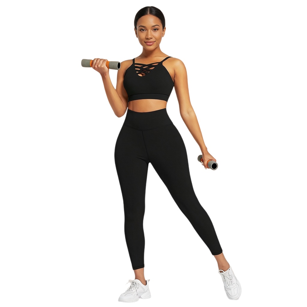 ชุดโยคะฟิตเนสสำหรับผู้หญิง 3 ช - Yoga Of Fitness บทวิจารณ์และราคา
