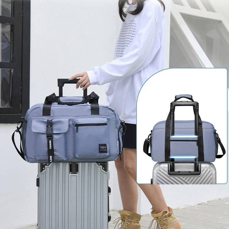กระเป๋าฟิตเนสขนาดใหญ่กีฬากระเป - Yoga Fitness Tote บทวิจารณ์และราคา
