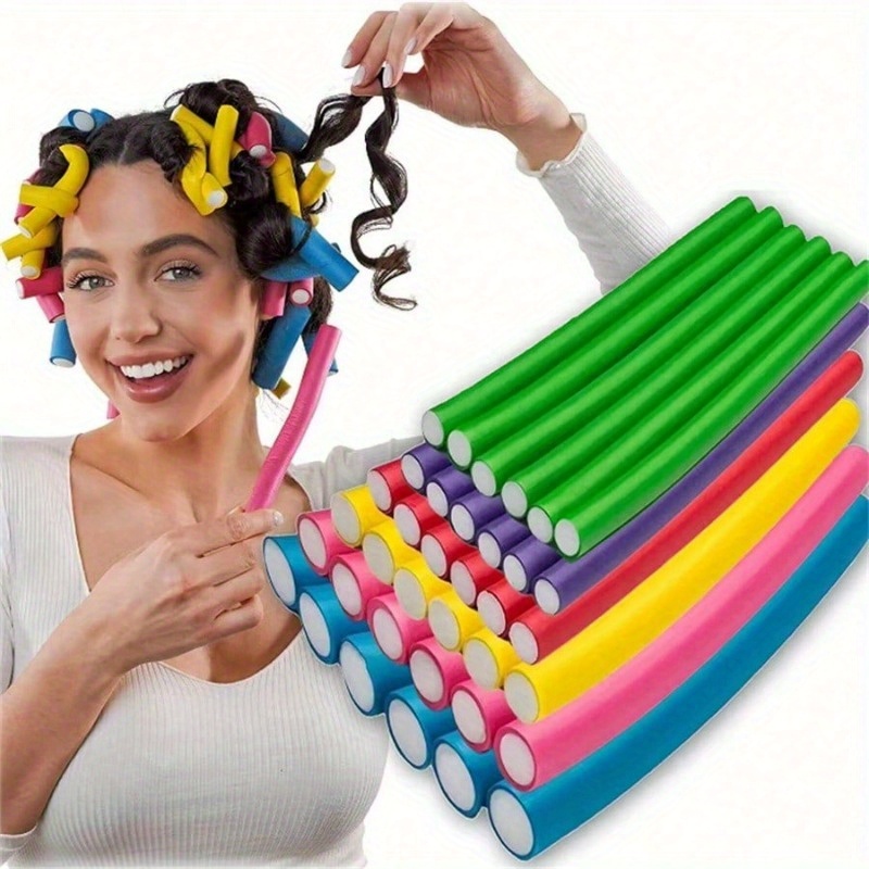 10 PC ยืดหยุ่น Heatless ลูกกลิ - Foam Roller บทวิจารณ์และราคา