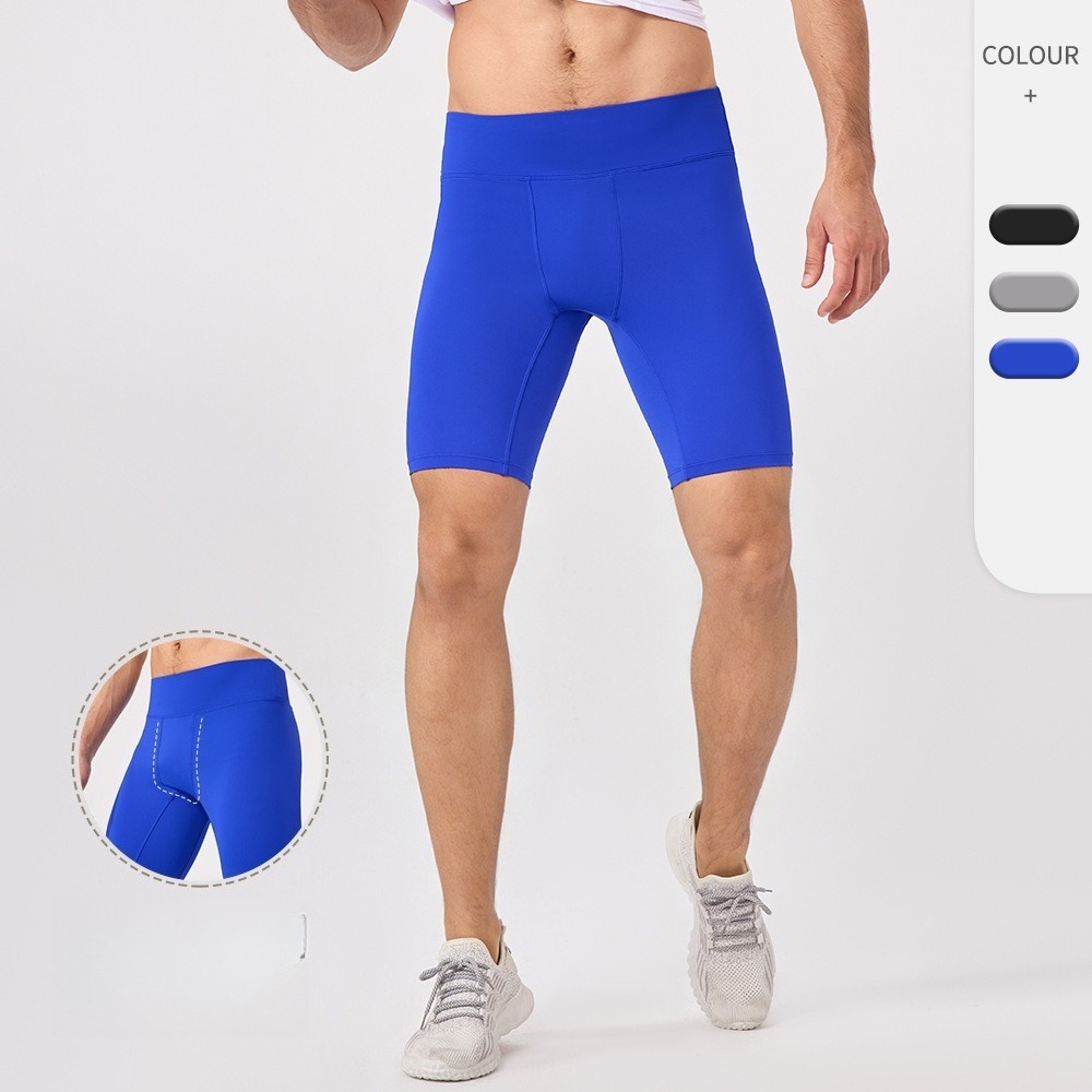 กางเกงโยคะขาสั้นผู้ชาย 5 นิ้ว  - Yoga Fitness Training บทวิจารณ์และราคา