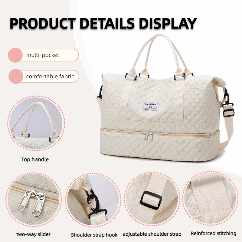 กระเป๋าเดินทางขนาดใหญ่ กระเป๋า - Yoga Fitness Tote บทวิจารณ์และราคา