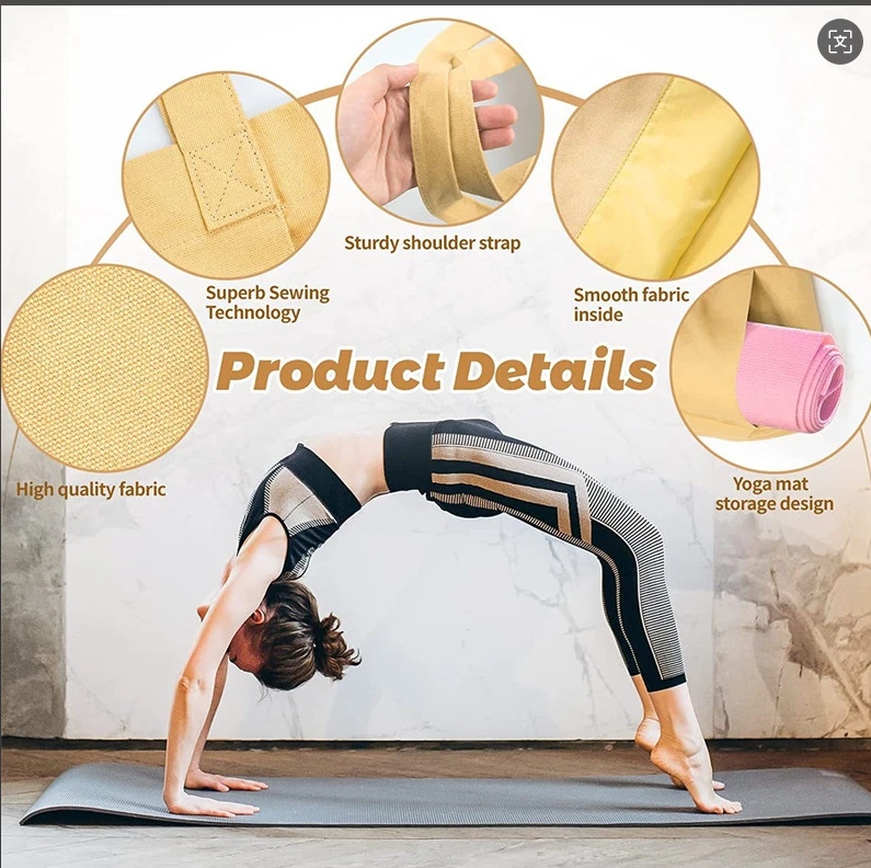 กระเป๋าโยคะอเนกประสงค์ กระเป๋า - Yoga Fitness Tote บทวิจารณ์และราคา