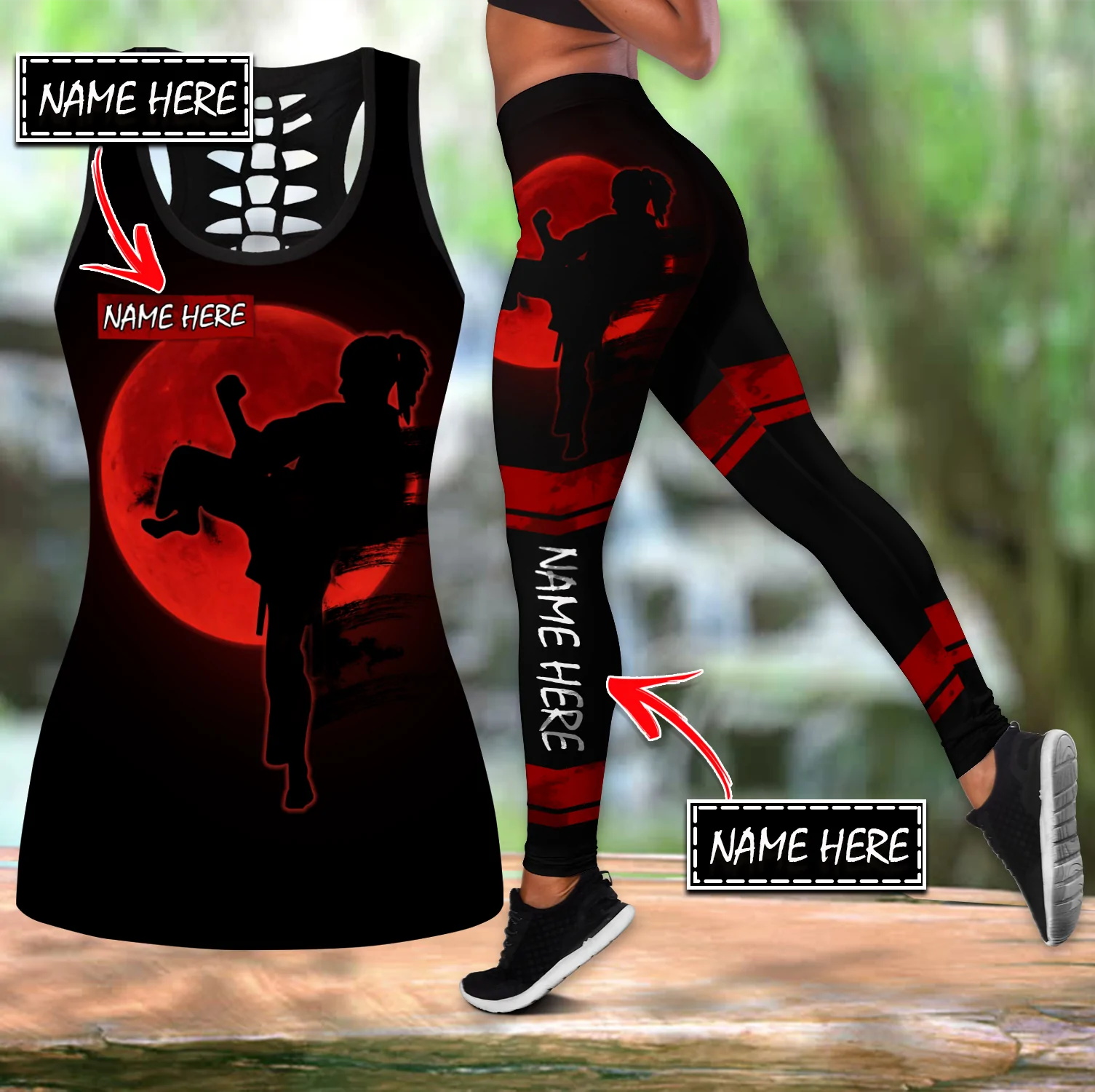 ปรับแต่งชื่อคาราเต้ 3D พิมพ์ H - Yoga Fitness Name บทวิจารณ์และราคา