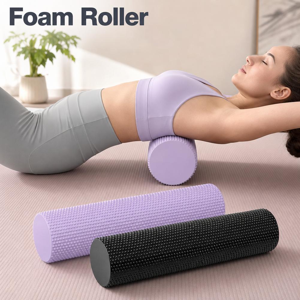 ลูกกลิ้งโฟมโยคะ EVA ความหนาแน่ - Foam Roller บทวิจารณ์และราคา
