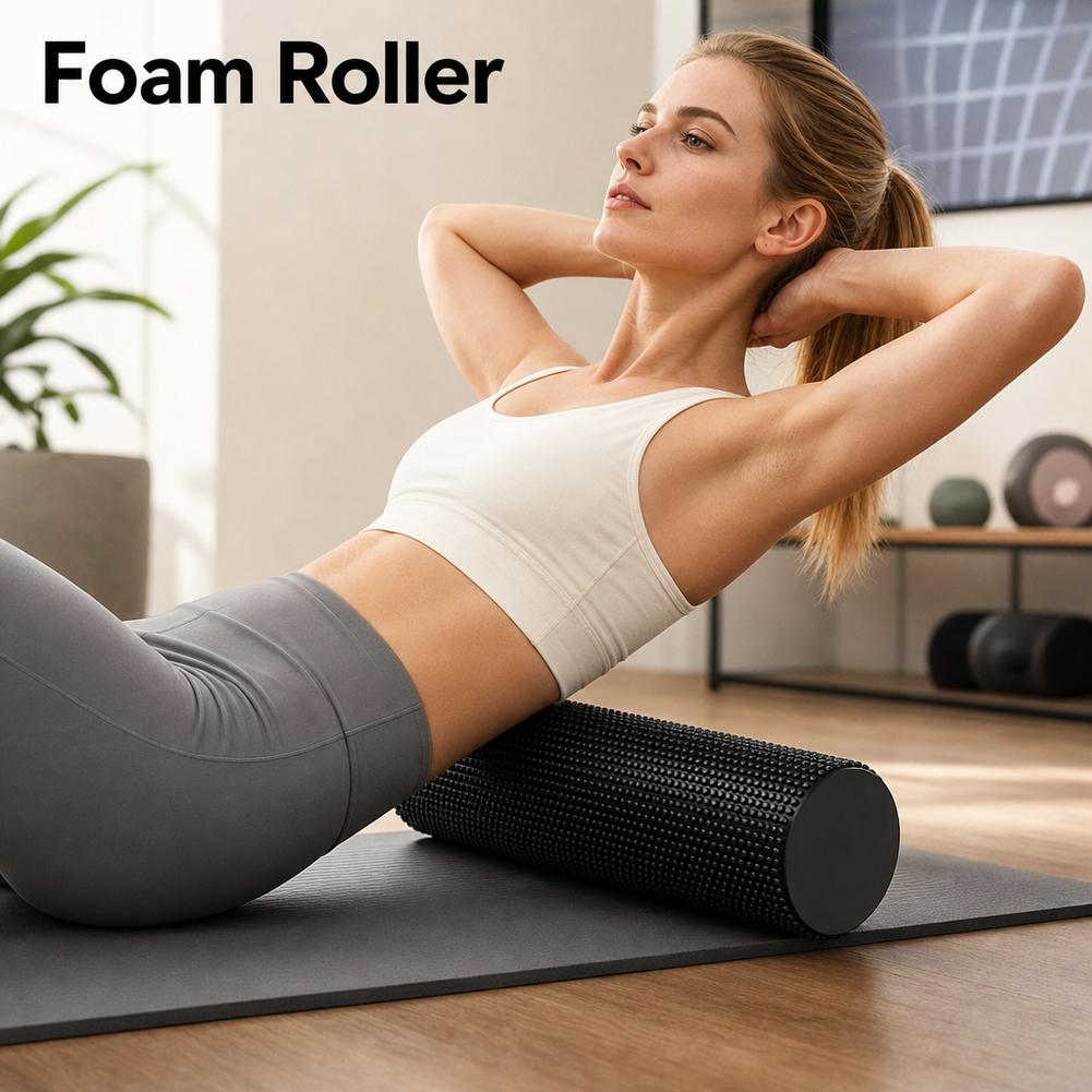 ลูกกลิ้งโฟมโยคะ EVA ความหนาแน่ - Foam Roller บทวิจารณ์และราคา