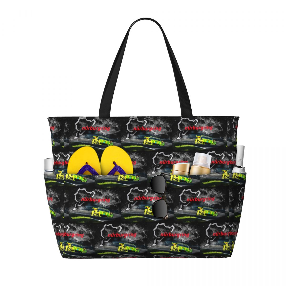 นูร์เบอร์กริง พริ้นท์ บีช โทท  - Yoga Fitness Tote บทวิจารณ์และราคา