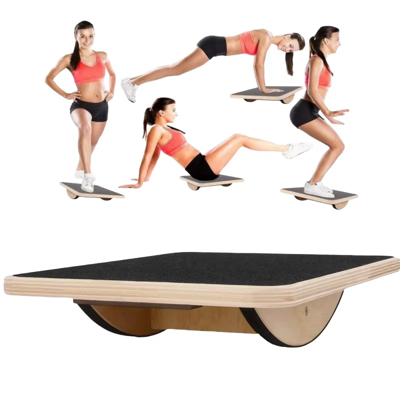 อุปกรณ์ฝึกสมดุลไม้เอนกประสงค์ส - Yoga Fitness Trainer บทวิจารณ์และราคา