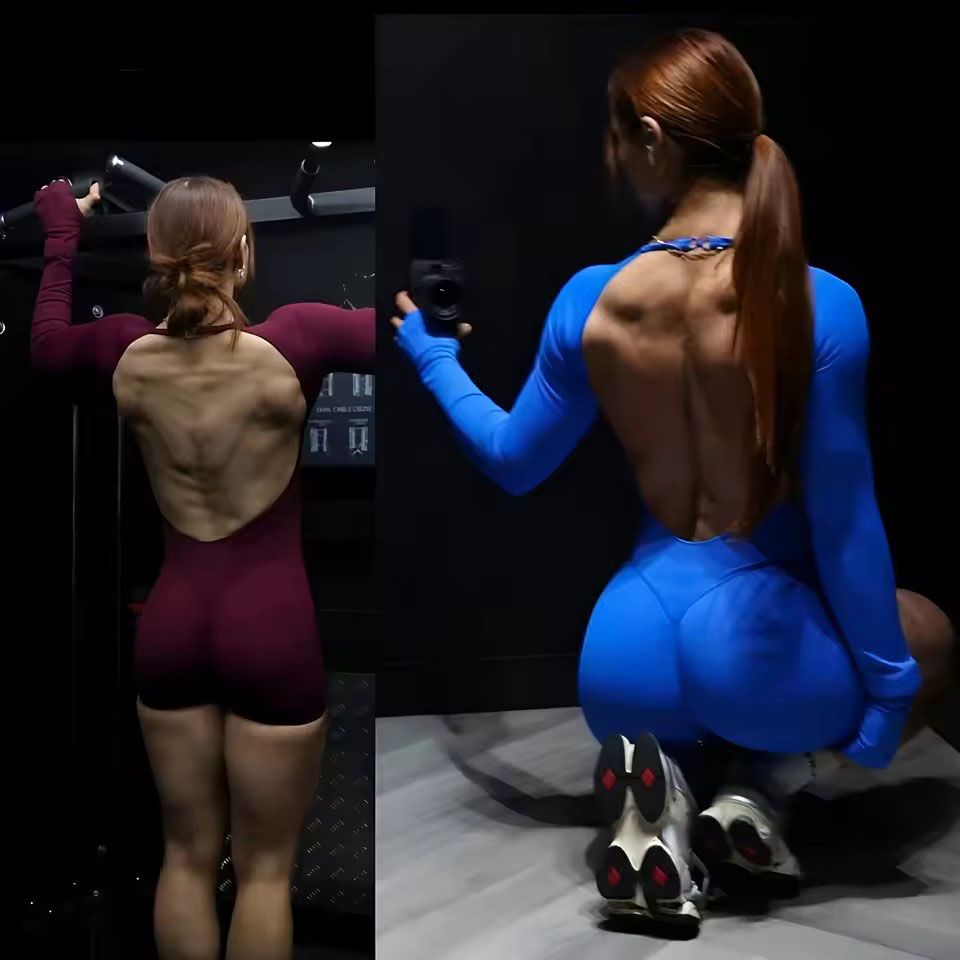 ชุดจั๊มสูทแขนยาวสำหรับผู้หญิง  - Yoga Fitness Jumpsuit บทวิจารณ์และราคา